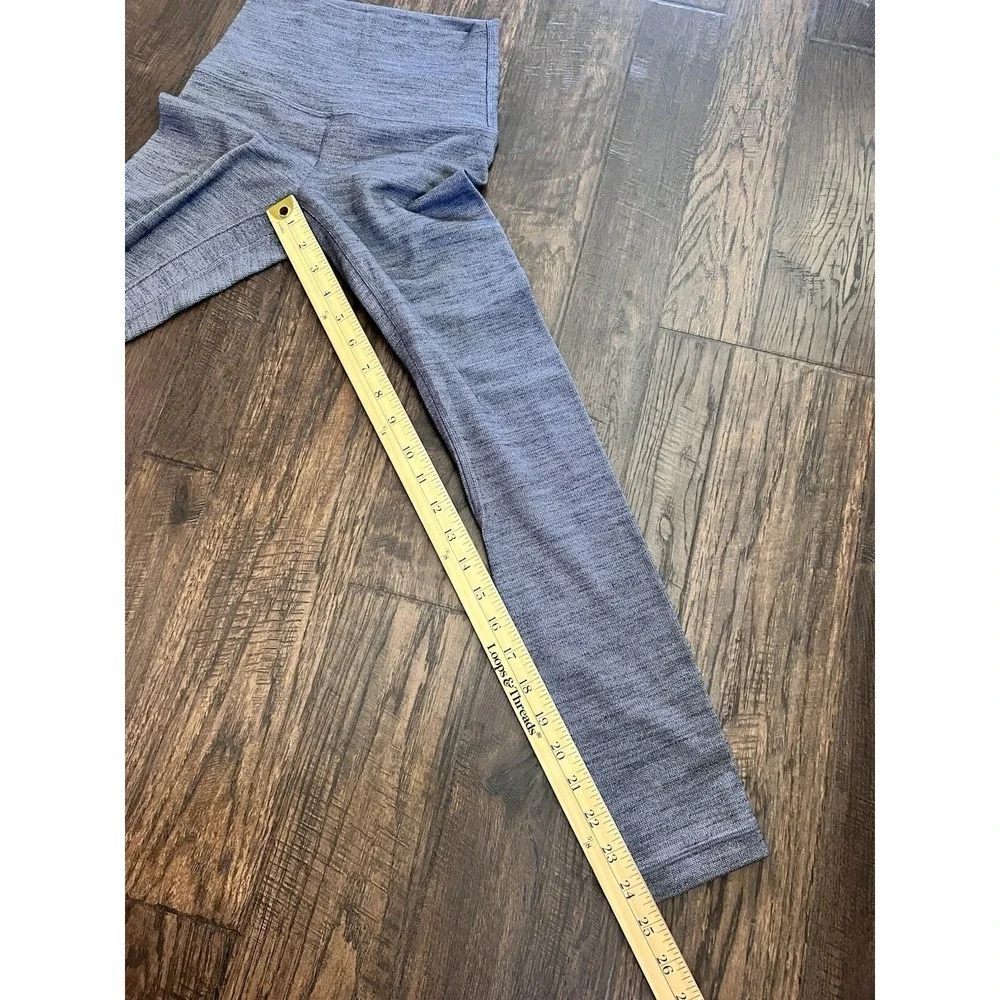 Lululemon Womens Align Nulu Leggings Pants Run LW5CFGS‎ Gray Jacquard Size 2 XS